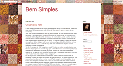 Desktop Screenshot of bemsimplesblog.blogspot.com
