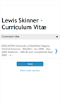 Mobile Screenshot of lewisskinner.blogspot.com
