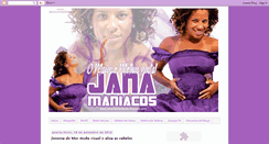 Desktop Screenshot of janainamaniacos.blogspot.com