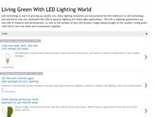 Tablet Screenshot of led-lighting-world.blogspot.com