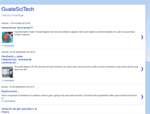 Tablet Screenshot of guatescitech.blogspot.com