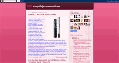 Desktop Screenshot of maquillajesycosmeticos.blogspot.com