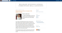 Desktop Screenshot of belgradebussinesschool.blogspot.com