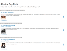 Tablet Screenshot of alucinasoyfeliz.blogspot.com