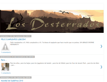 Tablet Screenshot of los-desterrados.blogspot.com