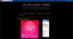 Desktop Screenshot of opalynalingerie.blogspot.com