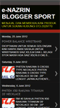Mobile Screenshot of enazrinbloggersport.blogspot.com