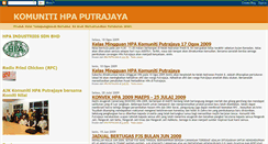 Desktop Screenshot of hpaputrajayablog.blogspot.com