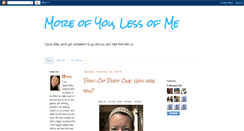 Desktop Screenshot of moreyoulessme.blogspot.com