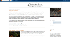 Desktop Screenshot of cascawines-cw.blogspot.com