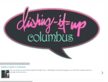 Tablet Screenshot of dishingitup-columbus.blogspot.com