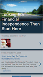 Mobile Screenshot of getfinancialindependent.blogspot.com