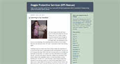 Desktop Screenshot of doggieprotectiveservices.blogspot.com