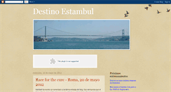 Desktop Screenshot of destinoestambul.blogspot.com