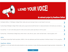 Tablet Screenshot of lendyourvoice2.blogspot.com