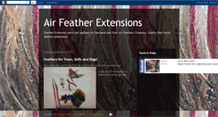 Desktop Screenshot of airfeatherextensions.blogspot.com