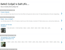 Tablet Screenshot of mydancecliquerocks.blogspot.com