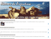 Tablet Screenshot of jovenes-de-argentina.blogspot.com
