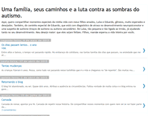 Tablet Screenshot of caminhandopeloautismo.blogspot.com
