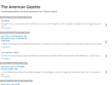Tablet Screenshot of americangazette.blogspot.com