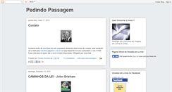 Desktop Screenshot of pedindopassagem.blogspot.com