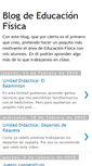 Mobile Screenshot of educacionfisicajuangalan.blogspot.com