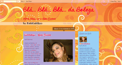 Desktop Screenshot of blablabladabeleza.blogspot.com