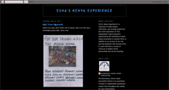 Desktop Screenshot of eshaskenyaexperience.blogspot.com