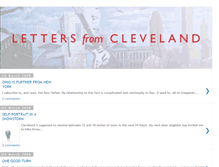 Tablet Screenshot of lettersfromcleveland.blogspot.com