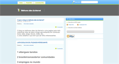 Desktop Screenshot of melhores-sites-da-internet.blogspot.com