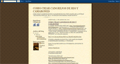 Desktop Screenshot of cangrejosderiocria.blogspot.com