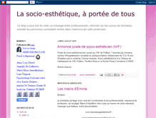 Tablet Screenshot of lasocioesthetique.blogspot.com