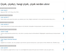 Tablet Screenshot of cicekrehberiniz.blogspot.com