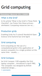 Mobile Screenshot of gridcomputers.blogspot.com