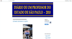 Desktop Screenshot of diarioprofestadosp.blogspot.com