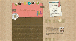 Desktop Screenshot of cuterabbitland.blogspot.com