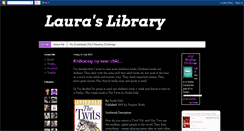 Desktop Screenshot of laurabesbookblog.blogspot.com