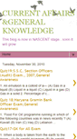 Mobile Screenshot of currentaffairs-generalknowledge.blogspot.com
