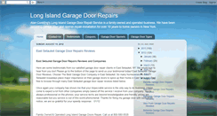 Desktop Screenshot of long-island-garage-door-repair.blogspot.com