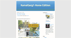 Desktop Screenshot of kamalgarg1.blogspot.com
