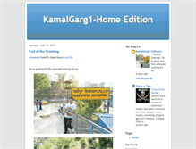 Tablet Screenshot of kamalgarg1.blogspot.com