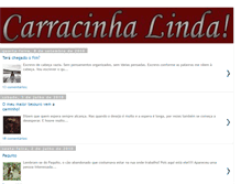 Tablet Screenshot of carracinhalinda.blogspot.com