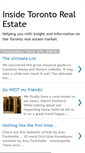 Mobile Screenshot of insidetorontorealestate.blogspot.com