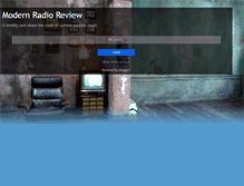 Tablet Screenshot of modernradioreview.blogspot.com