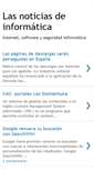 Mobile Screenshot of lasnoticiasdeinformatica.blogspot.com