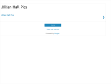 Tablet Screenshot of jillianhallpics1.blogspot.com