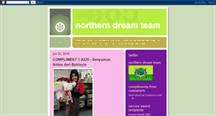 Desktop Screenshot of dreamteamnorthern.blogspot.com