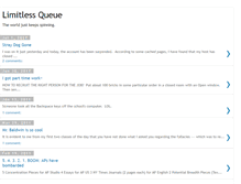 Tablet Screenshot of limitlessq.blogspot.com