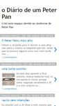 Mobile Screenshot of odiariodeumpeterpan.blogspot.com