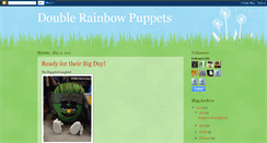 Desktop Screenshot of doublerainbowpuppets.blogspot.com